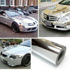 Silver Auto Car Styling Body Electro Coating Change Color Film Chrome Plating Mirror Vinyl Wrap Electroplate Sticker Decal Sheet