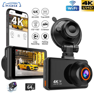 Dashcam For Cars 4K Dual Digital Video Camera - autocarnow