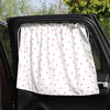 Universal Car Sun Shade Cover UV Protect Curtain Side Window Sunshade Cover  Suction Cup Retractable Light Blocking Artifact