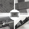 Car Roof Bag Interior Cargo Net Breathable Mesh Bag Auto Stowing Tidying Interior Accessories Car Ceiling Storage Net Pocket