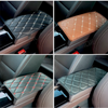 Universal PU Armrest Box Anti-wear Cover Armrest Mat Dust-proof Cushion Automobiles Interior Accessories Leather Car Styling