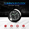 Car Clock Luminous Automobiles Internal Stick-On Mini Digital Watch Mechanics Quartz Clocks Auto Ornament Car Accessories