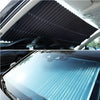 4 Sizes Car Windshield Sunshade Curtain Retractable Anti UV Car Windshield Front/Rear Shutter Summer Auto Interior Accessories