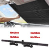 4 Sizes Car Windshield Sunshade Curtain Retractable Anti UV Car Windshield Front/Rear Shutter Summer Auto Interior Accessories